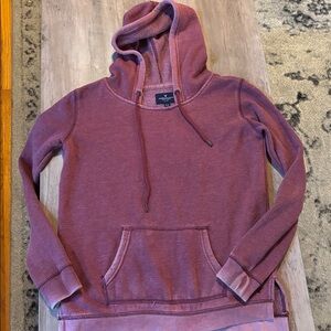 American Eagle Outfitters Maroon Hoodie